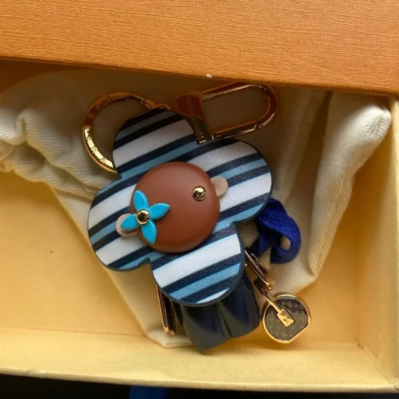 Fashion Blue Vivienne Paris Keychain - Picture 2 of 2